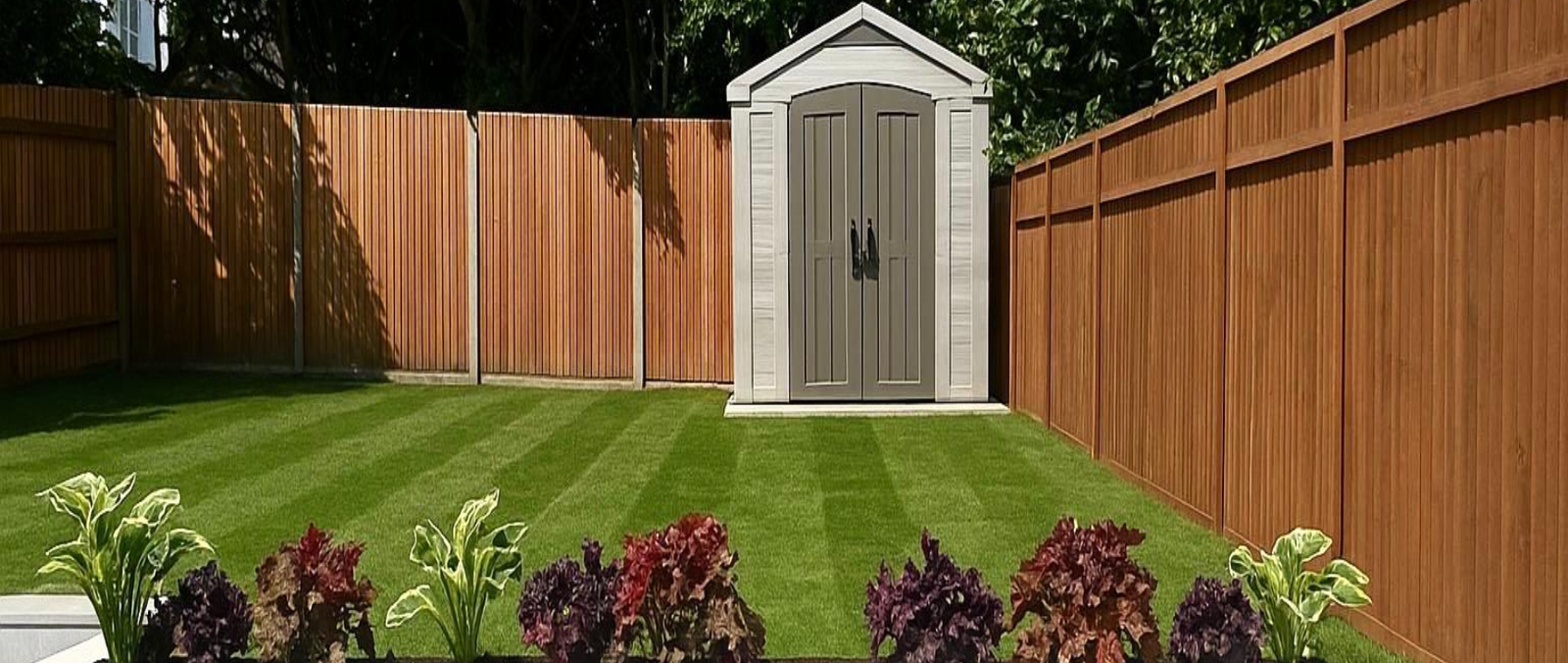 We provide landscaping
services 